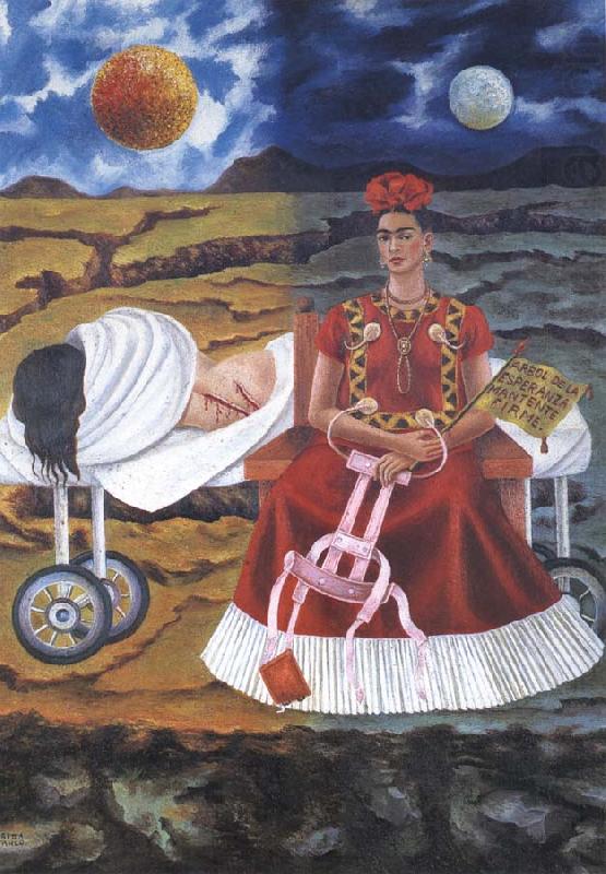 Frida Kahlo Tree of Hope china oil painting image